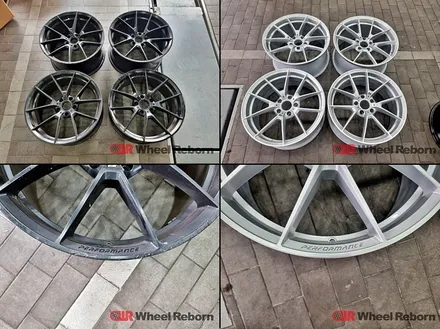 BMW M4 763m st 19인치 하이퍼실버 분체도장 휠도색!! / 하남시 감북동