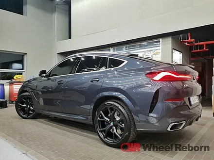 BMW X6 순정 21인치 멧블랙 분체도장 휠도색 작업후기!! / 하남시 감북동