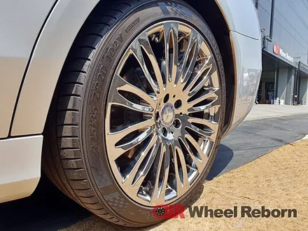 벤츠 S550 순정 20인치 스퍼터링 크롬 휠복원!! / 하남시 감북동