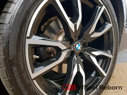 BMW X7 순정 22인치 다이아커팅 분체도장 휠복원 작업후기!! / 하남시 감북동
