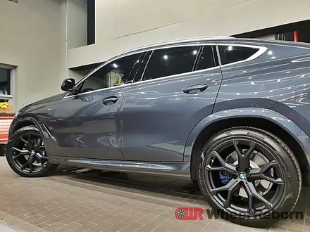 BMW X6 순정 21인치 멧블랙 분체도장 휠도색 작업후기!! / 하남시 감북동