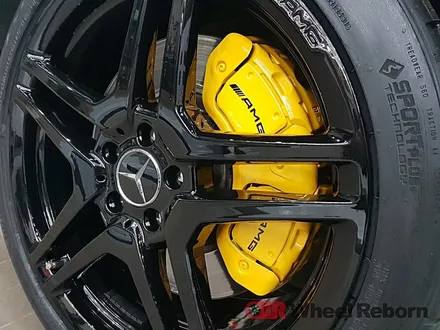 벤츠 CL63 AMG 순정 20인치 블랙유광 분체도장 휠도색 작업후기!! / 하남시 감북동