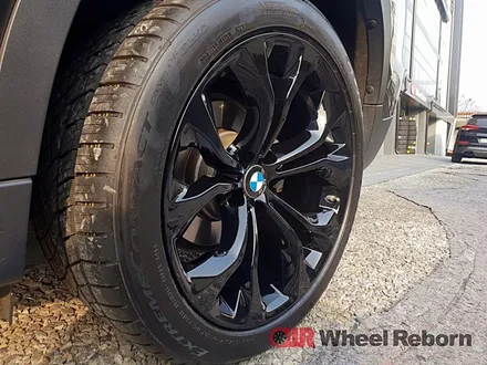 BMW X6 순정 20인치 블랙유광 분체도장 휠도색 작업후기!! / 하남시 감북동