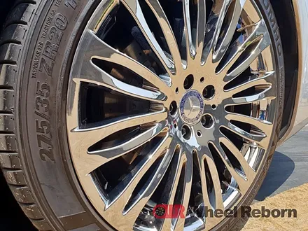 벤츠 S550 순정 20인치 스퍼터링 크롬 휠복원!! / 하남시 감북동