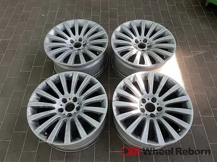 BMW 730d 순정 19인치 블랙유광 분체도장 휠도색 작업후기!! / 하남시 감북동
