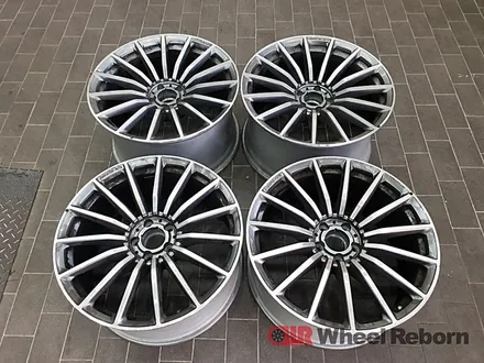벤츠 GT43AMG 순정 20인치 멧블랙 투톤 분체도장 휠도색 작업후기!! / 하남시 감북동