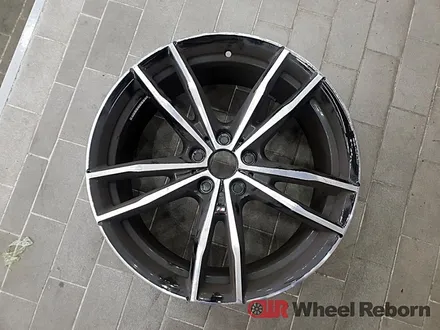 BMW G20 320d 791m 순정 19인치 다이아커팅 분체도장 휠복원 작업후기!! / 하남시 감북동