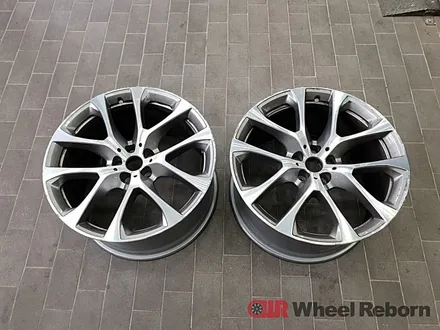 BMW X5 순정 20인치 다이아커팅 분체도장 휠복원 작업후기!! / 하남시 감북동