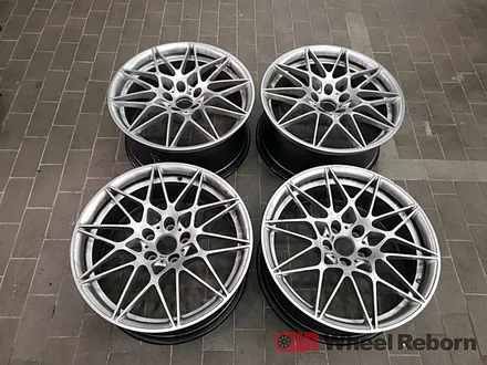 BMW M4 순정 20인치 666m 건메탈 반무광 분체도장 휠도색 작업후기!! / 하남시 감북동