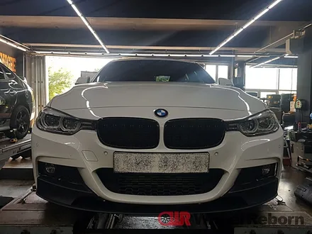 BMW 320d 순정 18인치 고스트크롬 분체도장 휠복원 작업후기!! / 하남시 감북동