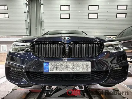 BMW G30 530i 순정 19인치 블랙유광 분체도장 휠도색 작업후기!! / 하남시 감북동