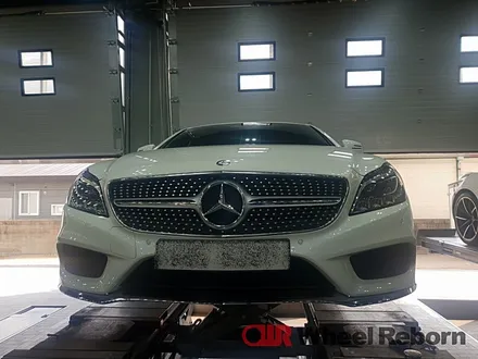 벤츠 CLS 400 유압식 굴절 휠수리 작업후기!! / 하남시 감북동