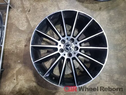 벤츠 CLS450 순정 20인치 다이아커팅 분체도장 휠복원 작업후기!! / 하남시 감북동