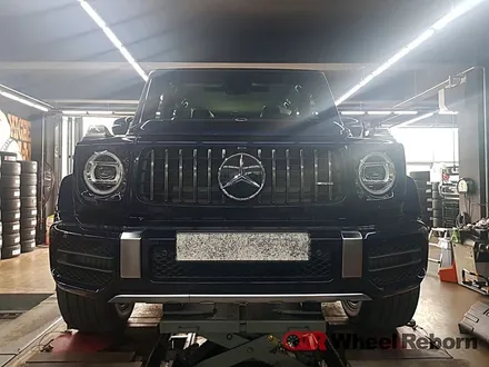 벤츠 G바겐 G63 AMG 에디션 22인치 휠수리 작업후기!! / 하남시 감북동