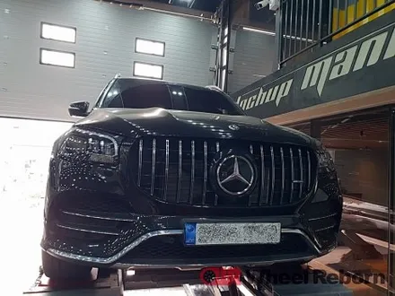 벤츠 GLS580 순정 22인치 다이아커팅 분체도장 휠복원 작업후기!! / 하남시 감북동