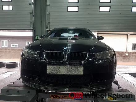 BMW E92 M3 18인치 고스트크롬 분체도장 휠도색 작업후기!! / 하남시 감북동