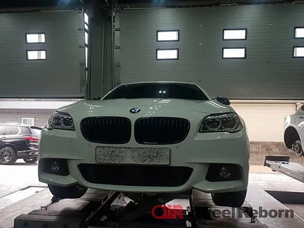 BMW f10 530d 19인치 351m 분체도장 실버복원 작업후기!! / 하남시 감북동