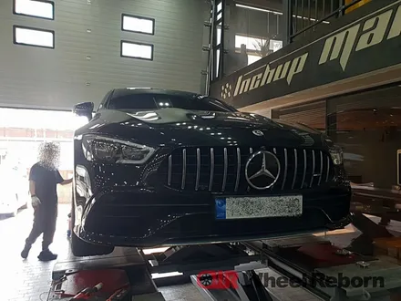벤츠 GT 43 AMG 유압식 굴절 휠수리 작업후기!! / 하남시 감북동