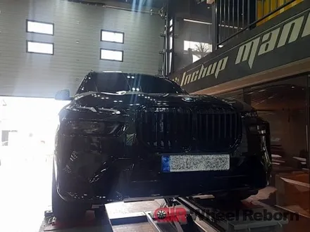 BMW X7 순정 22인치 블랙유광 분체도장 휠도색 작업후기!! / 하남시 감북동
