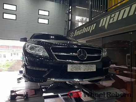 벤츠 CL 63 AMG 유압식 굴절 휠수리 작업후기!! / 하남시 감북동