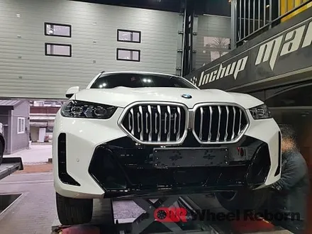 BMW X6 순정 21인치 블랙유광 분체도장 휠도색 작업후기!! / 하남시 감북동