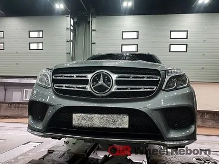 벤츠 GLS350d 순정 21인치 다이아커팅 분체도장 휠복원 작업후기!! / 하남시 감북동