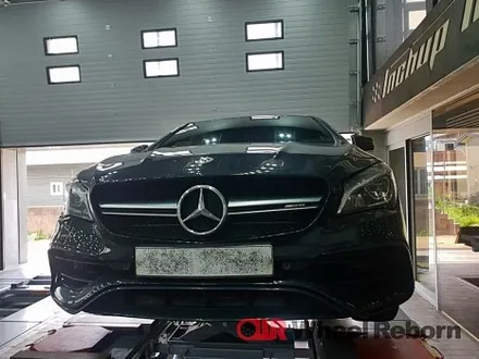 벤츠 CLA45 AMG 유압식 굴절 휠수리 작업후기!! / 하남시 감북동