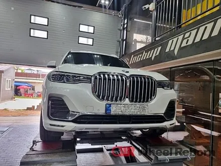 BMW X7 순정 22인치 고스트크롬 분체도장 휠도색 작업후기!! / 하남시 감북동