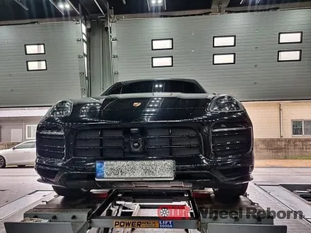 포르쉐 카이엔 순정 22인치 블랙유광 분체도장 휠도색 작업후기!! / 하남시 감북동