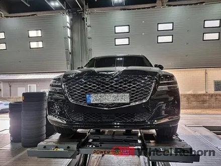 제네시스 GV80 순정 22인치 휠교체 작업후기!! / 하남시 감북동
