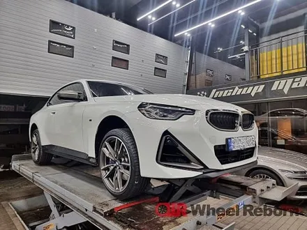 BMW m240i 굴절 유압식 휠수리 작업후기!! / 하남시 감북동