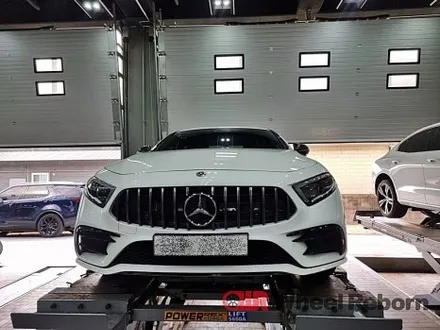 벤츠 CLS53amg 순정 20인치 블랙유광 분체도장 휠도색 작업후기!! / 하남시 감북동