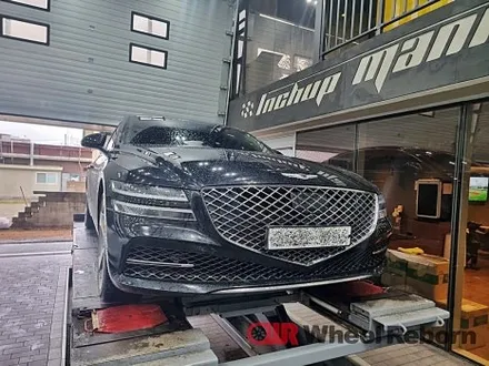 제네시스 G80 순정 20인치 휠교체 작업후기!! / 하남시 감북동