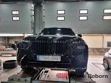 BMW X7 순정 22인치 다이아커팅 분체도장 휠복원 작업후기!! / 하남시 감북동