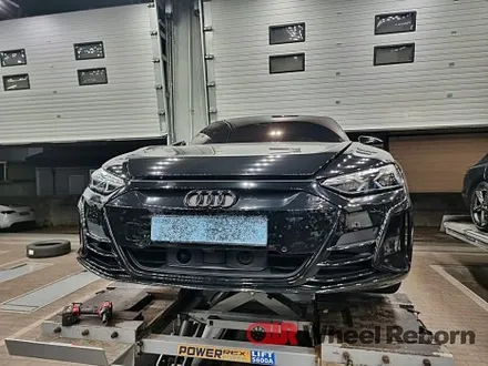 아우디 이트론GT  굴절 휠수리 작업후기!! / 하남시 감북동