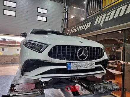 벤츠 CLS53 AMG 유압식 굴절 휠수리 작업후기!! / 하남시 감북동