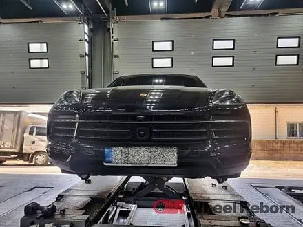 포르쉐 카이엔 굴절 휠수리 작업후기!! / 하남시 감북동