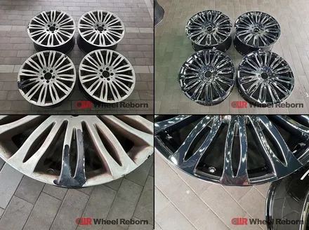 벤츠 S550 순정 20인치 스퍼터링 크롬 휠복원!! / 하남시 감북동