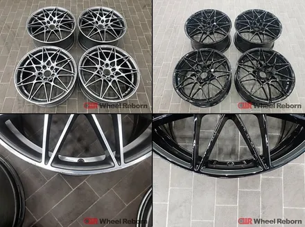 BMW M3 순정20인치 666M 블랙유광 분체도장 휠도색 작업후기!! / 하남시 감북동