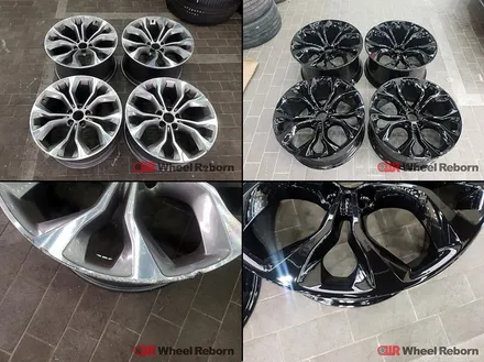 BMW X6 순정 20인치 블랙유광 분체도장 휠도색 작업후기!! / 하남시 감북동
