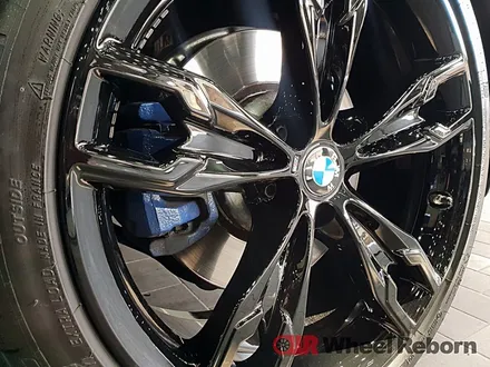 BMW M550D 순정 20인치 블랙유광 분체도장 휠도색 작업후기!! / 하남시 감북동
