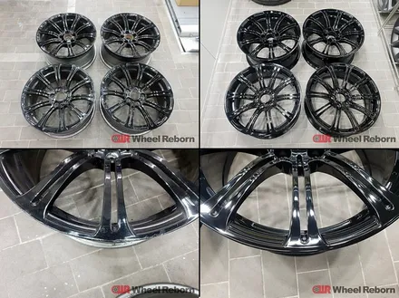 BMW M3 순정 19인치 블랙유광 분체도장 휠도색 작업후기!! / 하남시 감북동