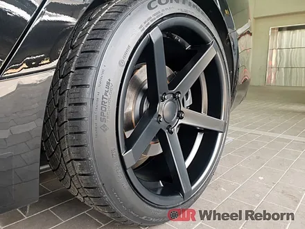 K8 360FIVE 19인치 반무광 블랙 분체도장 휠도색 작업후기!! / 하남시 감북동