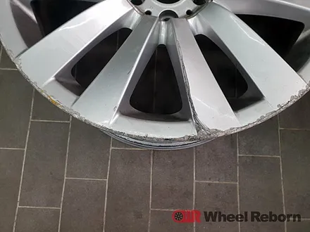 BMW 750LI 순정 20인치 분체도장 실버복원 작업후기!! / 하남시 감북동