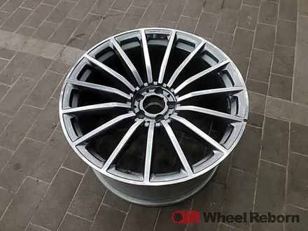 벤츠 GT 43 AMG 순정 20인치 멧블랙 투톤 분체도장 휠도색 작업후기!! / 하남시 감북동
