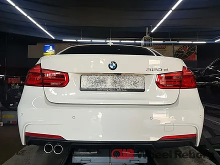 BMW 320d 순정 18인치 고스트크롬 분체도장 휠복원 작업후기!! / 하남시 감북동