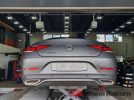 벤츠 CLS 400d 유압식 굴절 휠수리 작업후기!! / 하남시 감북동