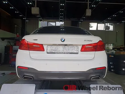 BMW g30 530i 유압식 굴절 휠수리 작업후기!! / 하남시 감북동