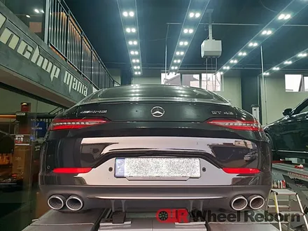 벤츠 GT43AMG 순정 21인치 블랙유광 분체도장 휠도색 작업후기!! / 하남시 감북동