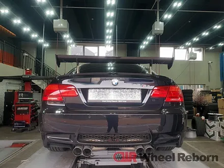 BMW E92 M3 18인치 고스트크롬 분체도장 휠도색 작업후기!! / 하남시 감북동